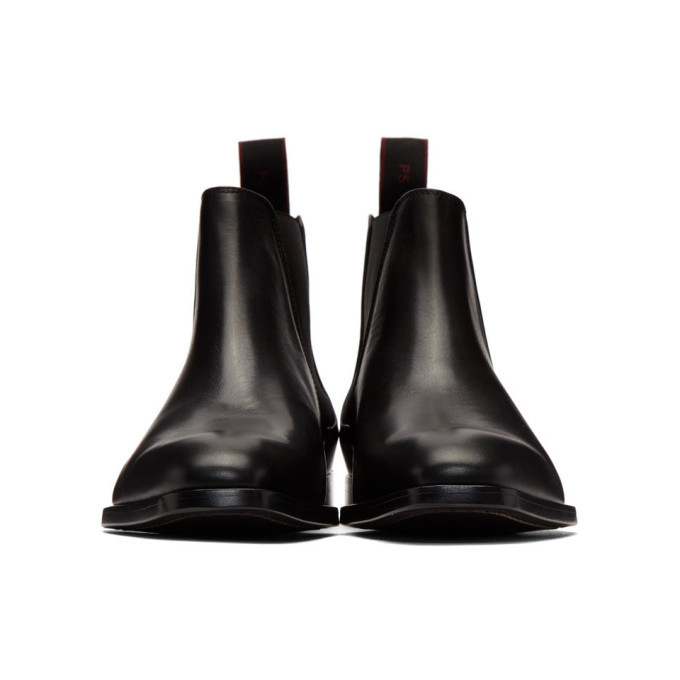 Ps By Paul Smith Black Gerard Chelsea Boots, $205 | SSENSE | Lookastic.com