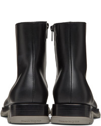 Alexander McQueen Black Half Boots