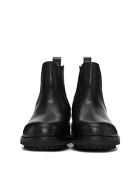 Feit Black Hand Sewn Chelsea Boots