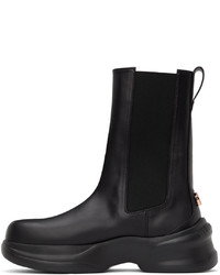 Wooyoungmi Black High Chelsea Boots