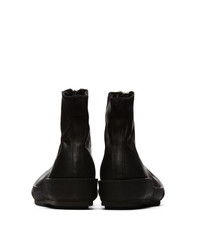 Guidi Black Horse Front Zip Boots