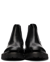 Officine Creative Black Issey 1 Chelsea Boots