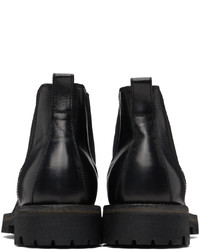Officine Creative Black Issey Chelsea Boots