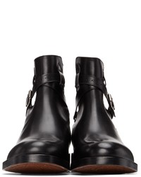 Officine Generale Black Juan Boots