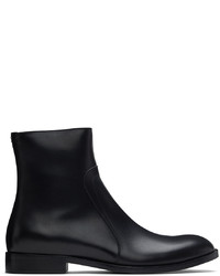Maison Margiela Black Leather Boots