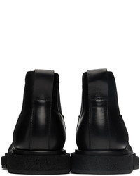 Officine Creative Black Leather Chelsea Boots