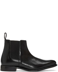Grenson Black Leather Declan Chelsea Boots