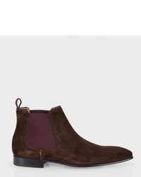 Paul Smith Black Leather Falconer Chelsea Boots