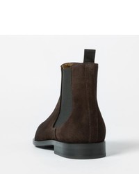Paul Smith Black Leather Gerald Chelsea Boots