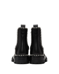 Alexander Wang Black Leather Spencer Boots
