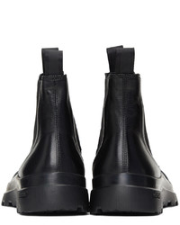 Officine Creative Black Pallet 2 Chelsea Boots