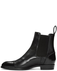 Robert Clergerie Black Paul Chelsea Boots