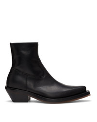 ION Black Pointed Boots