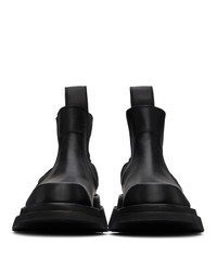 Julius Black Side Gore Chelsea Boots