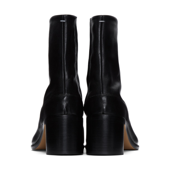 Maison Margiela Black Tabi Boots, $819 | SSENSE | Lookastic