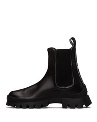 DSQUARED2 Black Tape Chelsea Boots