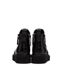 Giuseppe Zanotti Black Tegia Zip Up Boots