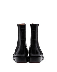 Ermenegildo Zegna Black Udine Boots