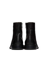 Ps By Paul Smith Black Zip Billy Boots