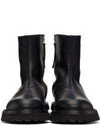 ADYAR Black Zip Boots