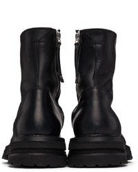 ADYAR Black Zip Boots