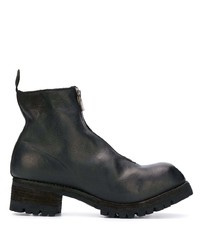 Guidi Block Heel Ankle Boots