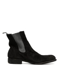 Guidi Block Heel Leather Chelsea Boots