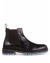 Jimmy Choo Boaz Leather Chelsea Boots