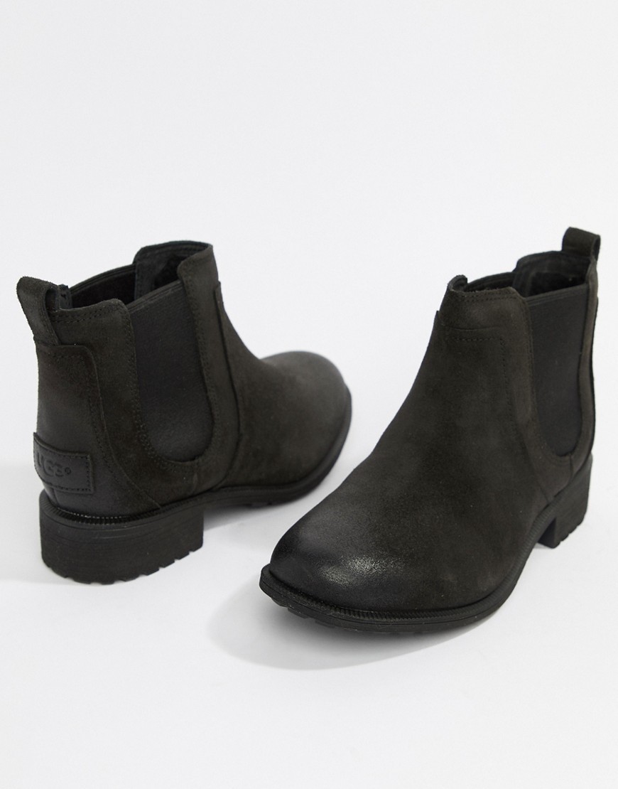 ugg bonham chelsea boots black leather