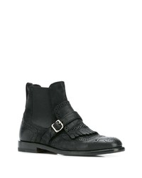 Henderson Baracco Brogue Detail Ankle Boots