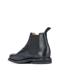 Church's Brogue Detailed Chelsea Boots