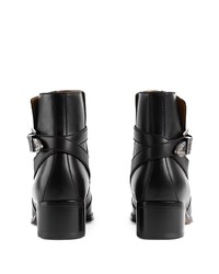 Gucci Buckle Ankle Boots