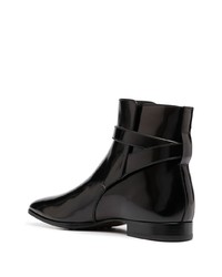 Tod's Buckle Detail Ankle Boots