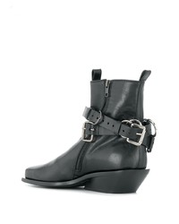 Ann Demeulemeester Buckle Strap Ankle Boots