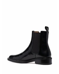 Ami Paris Calf Leather Chelsea Boots