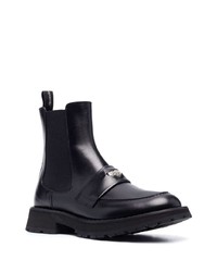 Alexander McQueen Calf Leather Chelsea Boots