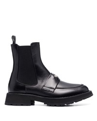 Alexander McQueen Calf Leather Chelsea Boots