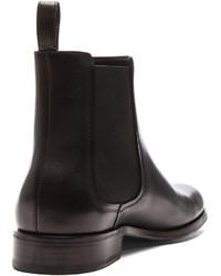 Lanvin Calfskin Leather Chelsea Boots
