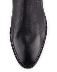 Vince Carrington Leather Chelsea Boot Black