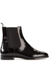 Charlotte Olympia Chelsea Cat Boots
