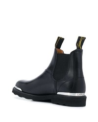 Lanvin Chelsea Leather Ankle Boots