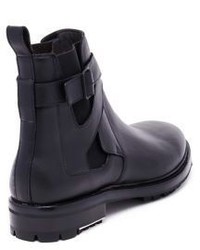 Lanvin Chelsea Leather Boots