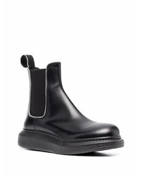 Alexander McQueen Chelsea Leather Boots