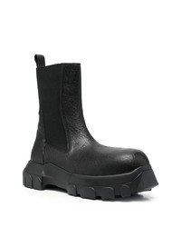 Rick Owens Chelsea Leather Boots