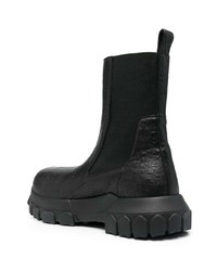 Rick Owens Chelsea Leather Boots