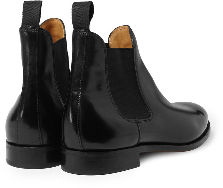 John Lobb Chesland Leather Chelsea Boots, $1,295 | MR PORTER | Lookastic