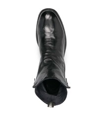Officine Creative Chronicle Side Zipped Ankle Boots