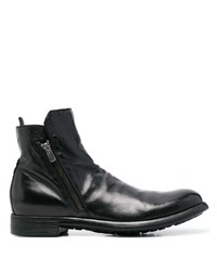 Officine Creative Chronicle Side Zipped Ankle Boots