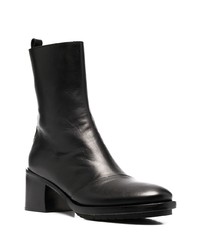 Ann Demeulemeester Chunky Sole Leather Boots