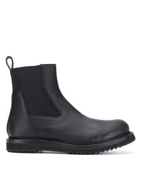 Rick Owens Chunky Sole Slip On Ankle Boots